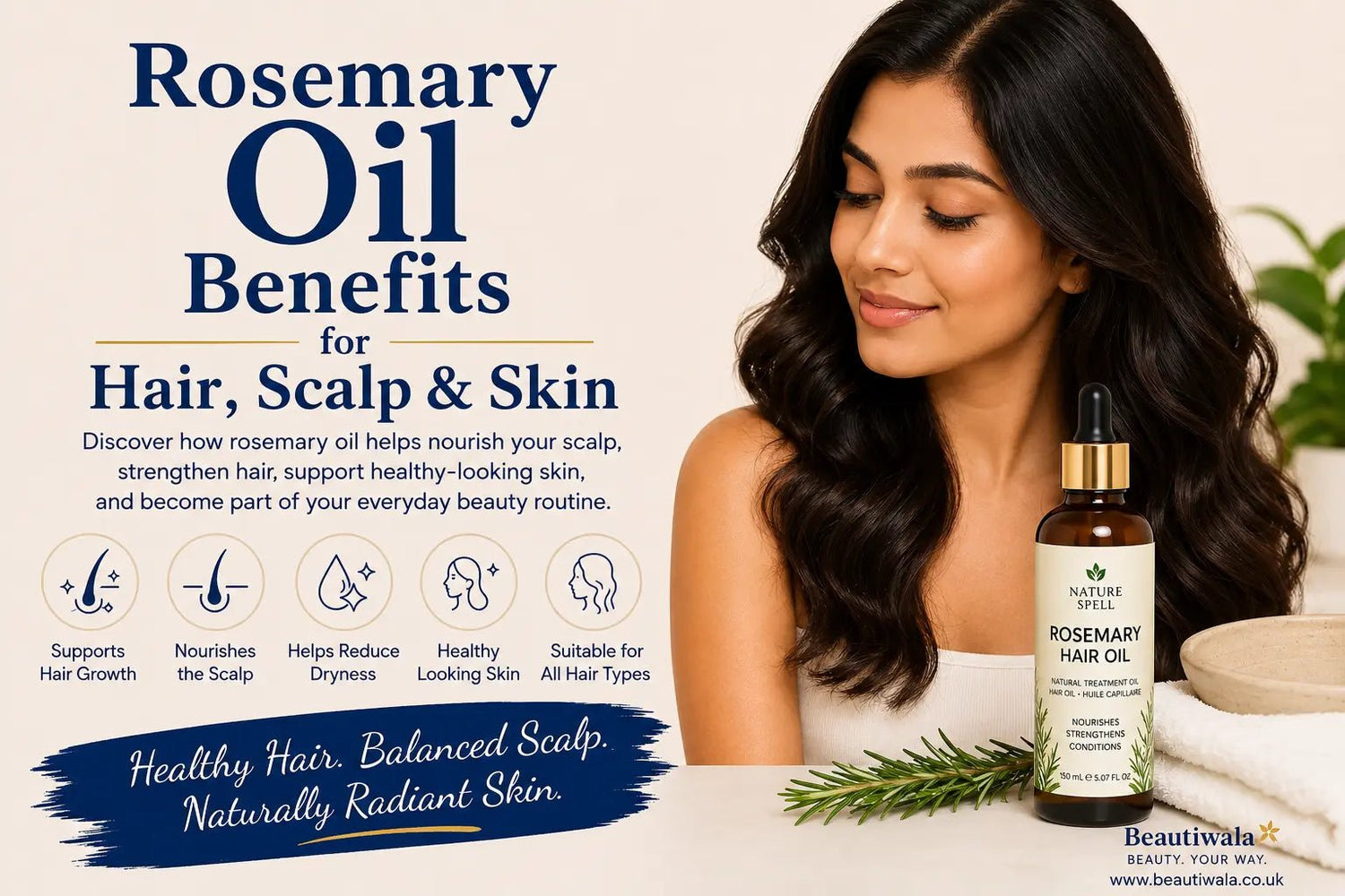 Rosemary Oil Benefits for Hair, Scalp & Skin | Beautiwala - Beautiwala