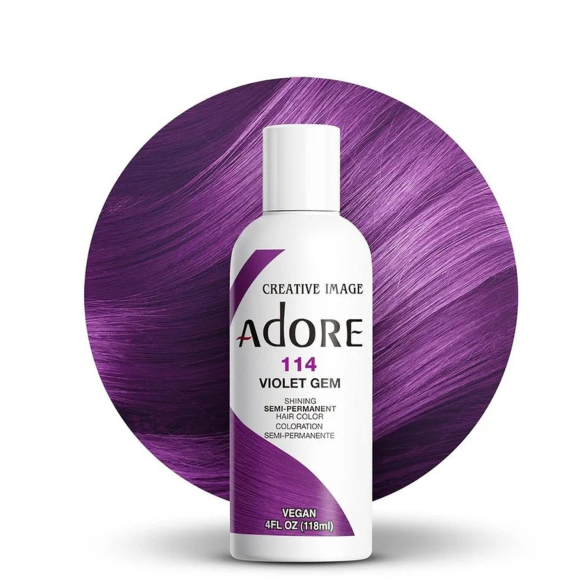 Adore Hair Dye All Shades | Semi - Permanent Hair Colour Hair - Beautiwala