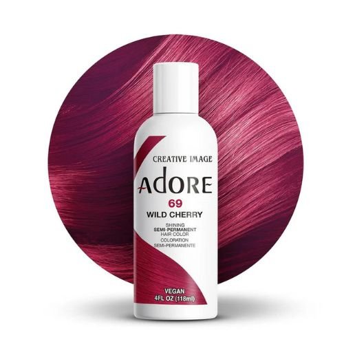 Adore Hair Dye All Shades | Semi - Permanent Hair Colour Hair - Beautiwala