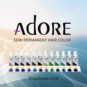 Adore Hair Dye All Shades | Semi - Permanent Hair Colour Hair - Beautiwala