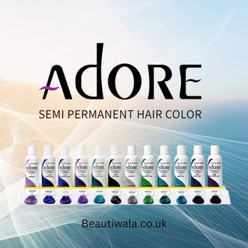 Adore Hair Dye All Shades | Semi - Permanent Hair Colour Hair - Beautiwala
