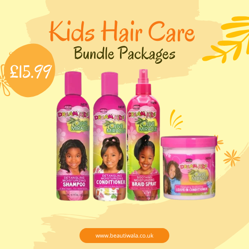 African Pride Dream Kids Wash And Leave Bundle - Beautiwala