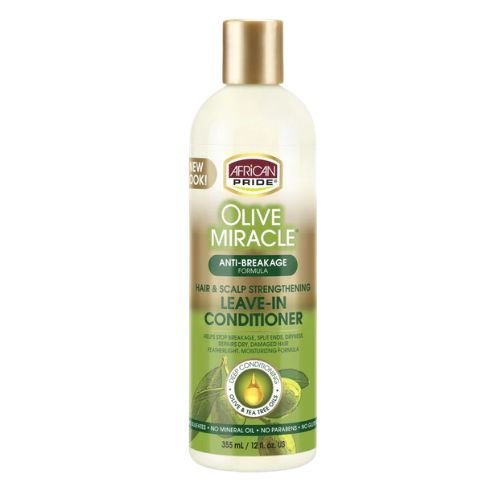 African Pride Olive Miracle Leave - In Conditioner 12oz - Beautiwala