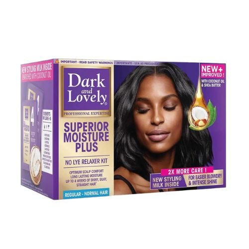 Dark & Lovely Superior Moisture Plus Relaxer Kit - Regular - Beautiwala