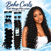 Kali Mega Peruvian Remi Human Hair Blend for Boho Braids - Beautiwala