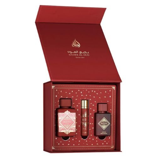 Lattafa Badee Al Oud Sublime Gift Set Perfume - Beautiwala