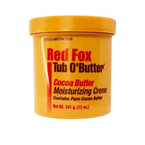 Red Fox Tub O Butter Cocoa Butter Moisturizing Cream 12oz - Beautiwala