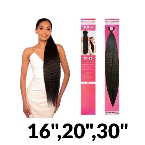 Remy Chaser 20" & 30” Premium Fibre Hair Extensions - Beautiwala
