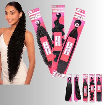 Remy Chaser 20" & 30” Premium Fibre Hair Extensions - Beautiwala