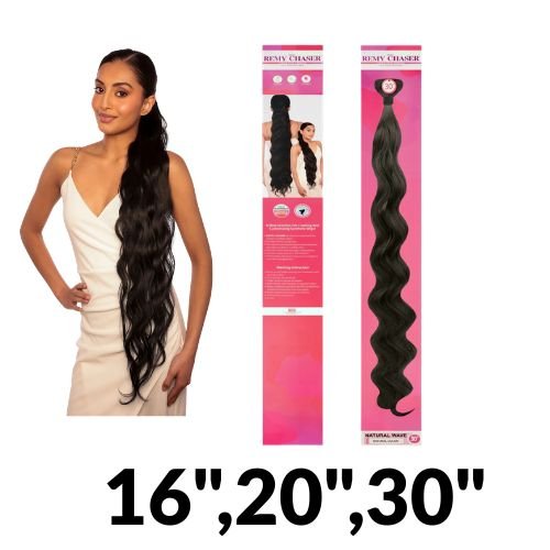 Remy Chaser 20" & 30” Premium Fibre Hair Extensions - Beautiwala