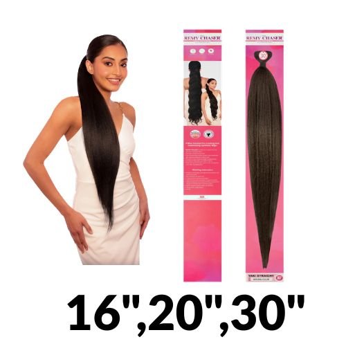 Remy Chaser 20" & 30” Premium Fibre Hair Extensions - Beautiwala