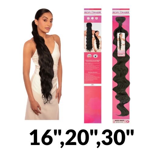 Remy Chaser 20" & 30” Premium Fibre Hair Extensions - Beautiwala