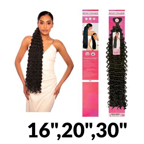 Remy Chaser 20" & 30” Premium Fibre Hair Extensions - Beautiwala