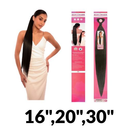 Remy Chaser 20" & 30” Premium Fibre Hair Extensions - Beautiwala
