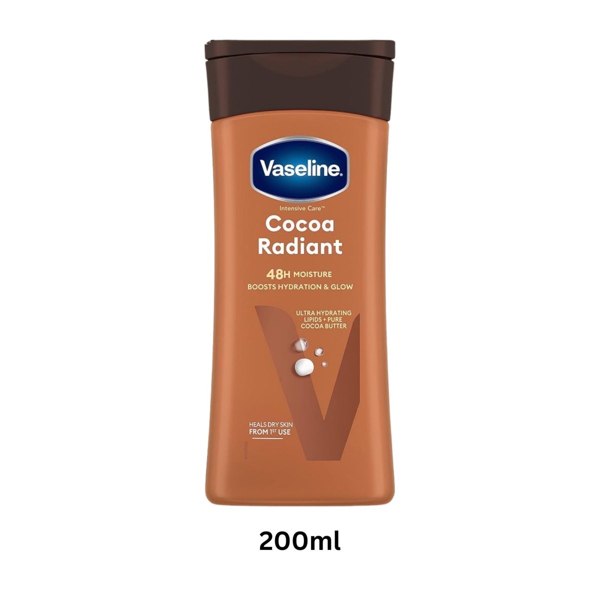 Vaseline Cocoa Radiant Body Lotion 400ml - Beautiwala