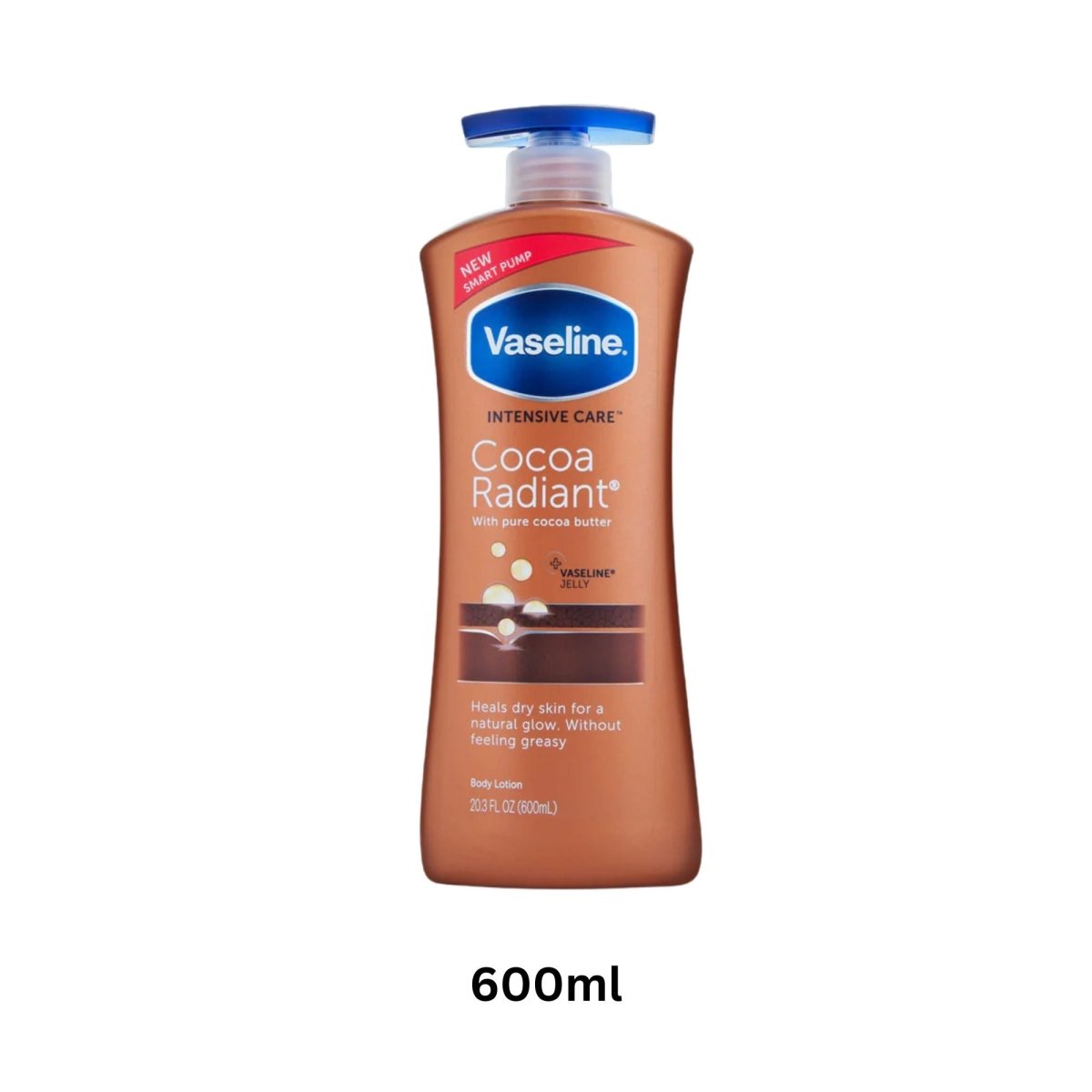 Vaseline Cocoa Radiant Body Lotion 400ml - Beautiwala